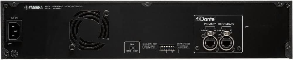 Yamaha Tio1608-D 16-Input, 8-Output Dante Stage Box for TF Series