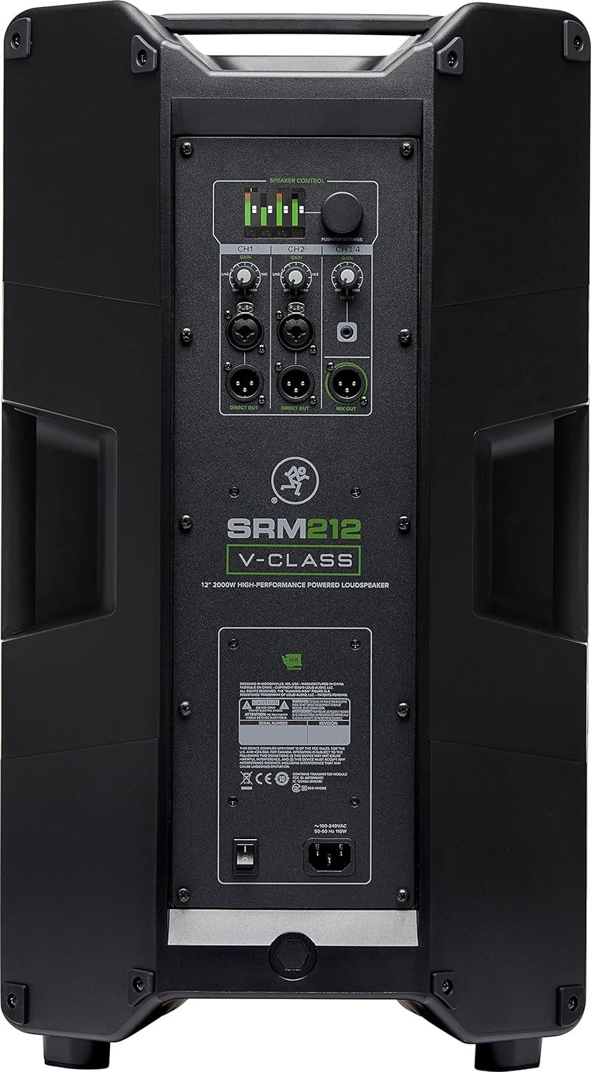 Mackie SRM215B 15” 2000W High-Performance Powered Loudspeaker