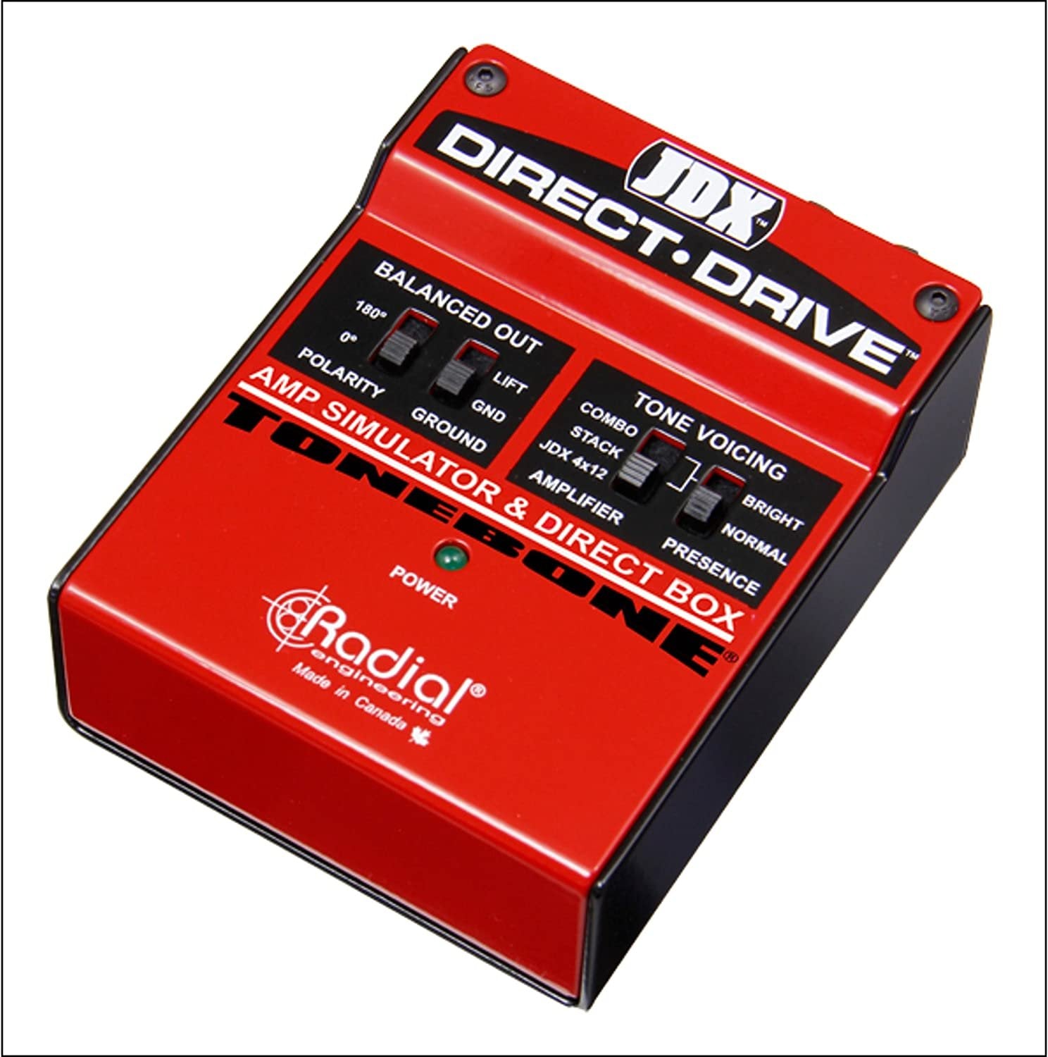 Radial Engineering JDX Direct-Drive Amp Simulator and DI Box Guitar Effects