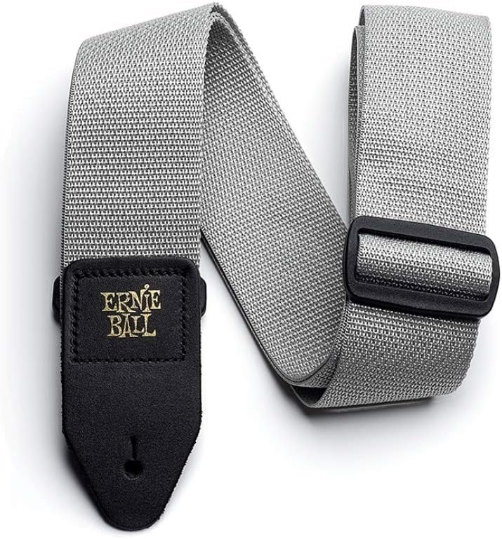 Ernie Ball Polypro Guitar Strap, Gray (P04046)