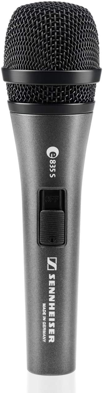 Sennheiser E825-S Handheld Cardiod Dynamic Microphone with On/Off Switch