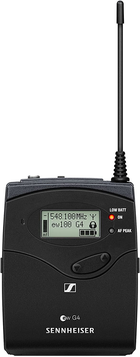 Sennheiser Pro Audio Sennheiser EW 100-ME2 Wireless Omni Lavalier Microphone System-A Band (516-558Mhz), 100 G4-ME2-A