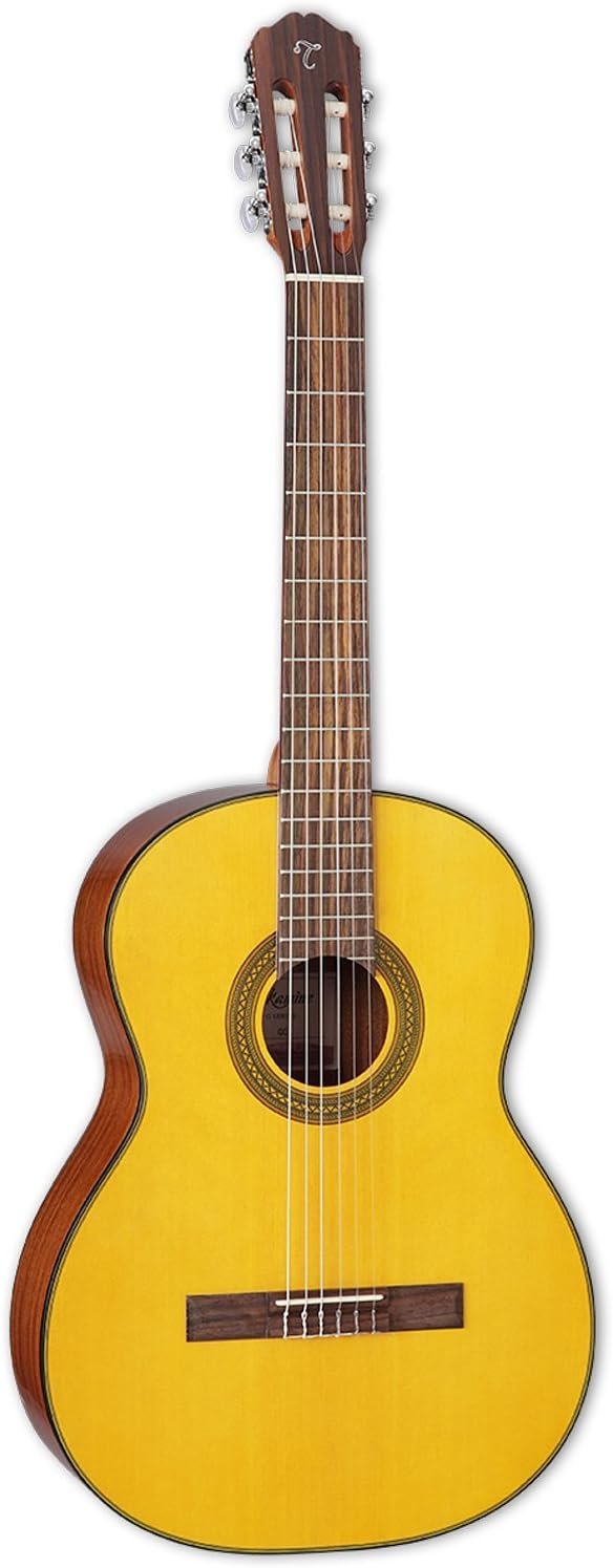 Takamine GC1 NAT Classical Acoustic Guitar, Natural,medium