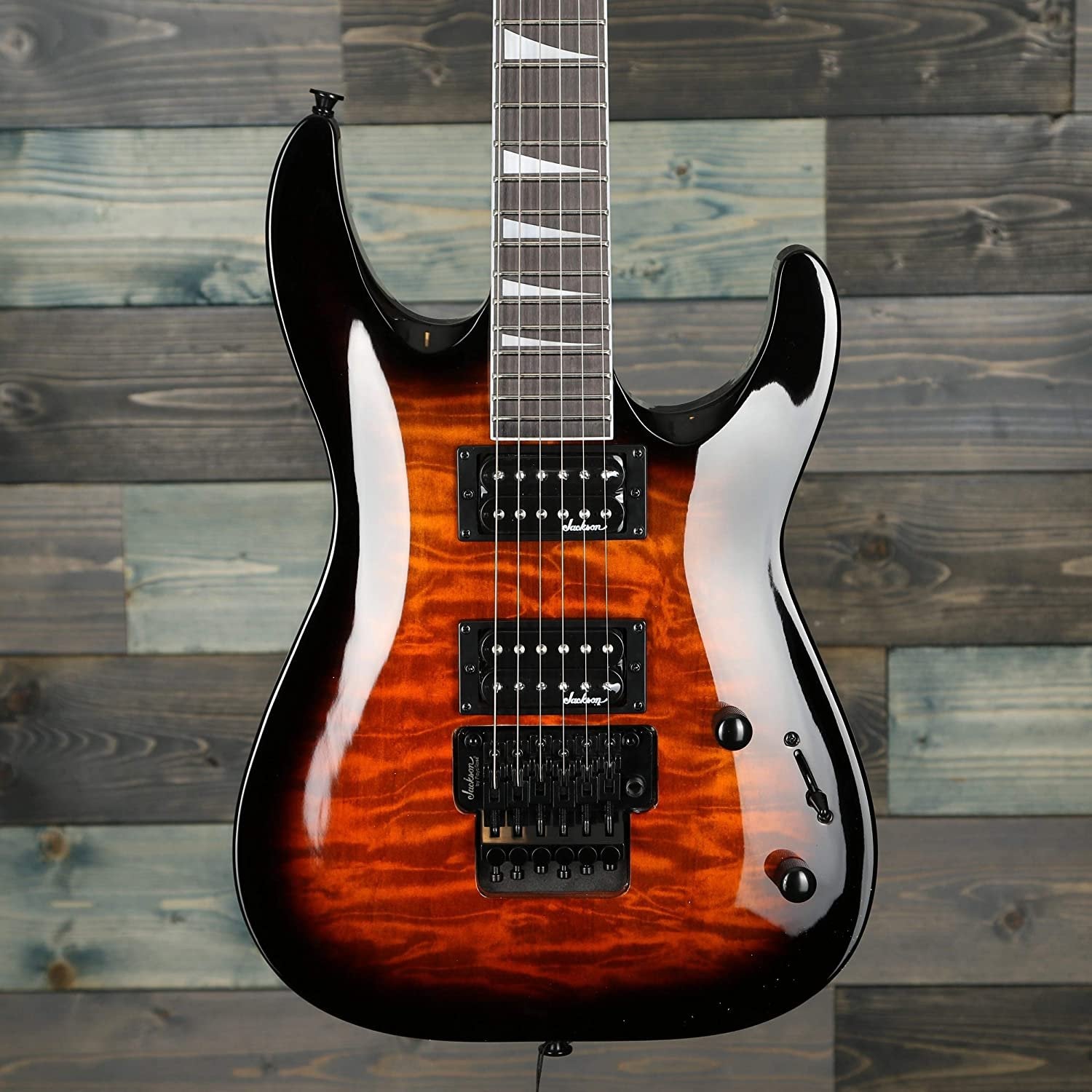 Jackson JS Series Dinky Arch Top JS32Q Dark Sunburst