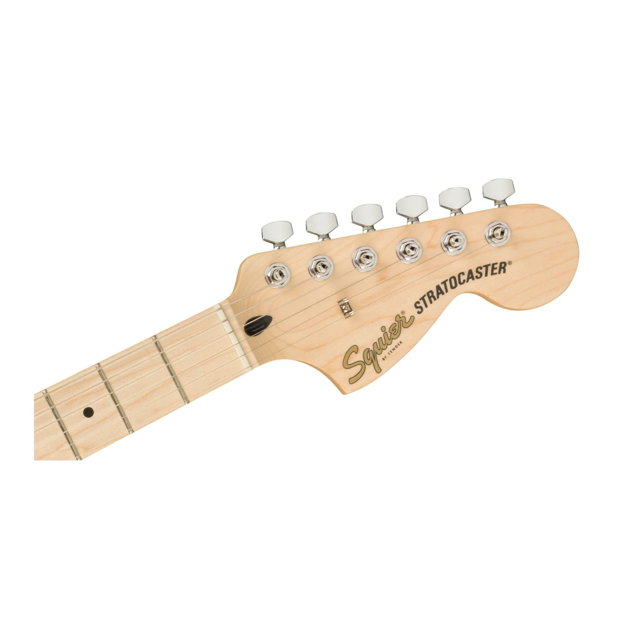 Squier Affinity Series Stratocaster Electric Guitar, with 2-Year Warranty, Black, Maple Fingerboard