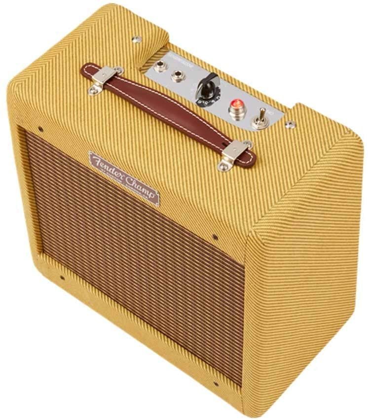 Fender '57 Custom Champ 5W 1x8 Tube Guitar Amp Lacquered Tweed