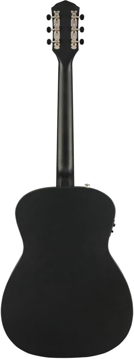 Fender Tim Armstrong Hellcat Concert Acoustic Guitar, Checkerboard, Walnut Fingerboard