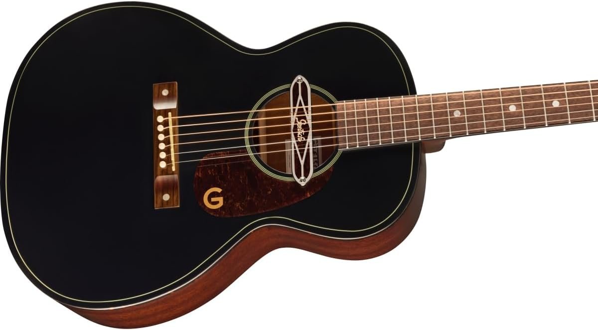 Gretsch Jim Dandy Deltoluxe Concert Acoustic-electric Guitar - Black