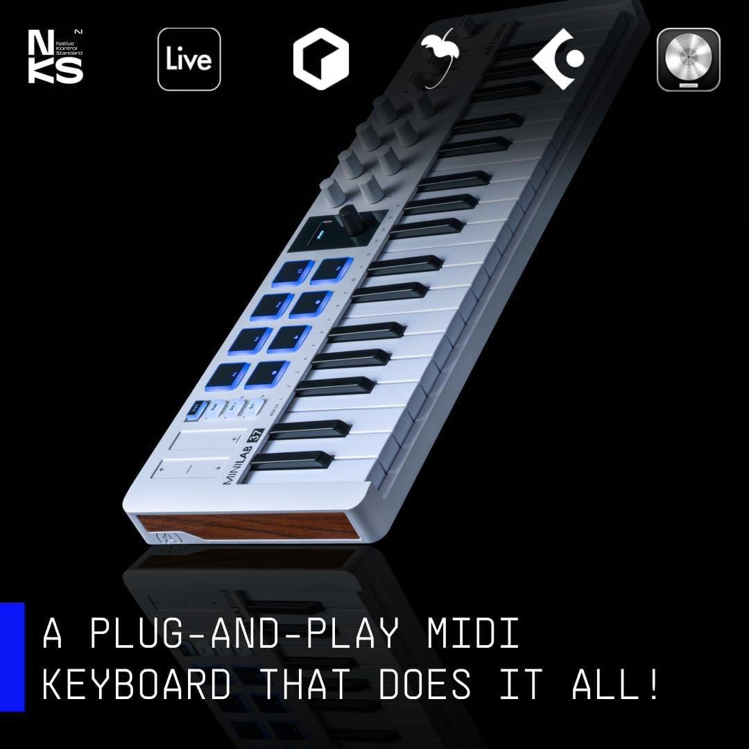 Arturia MiniLab 37 MIDI Keyboard Controller
