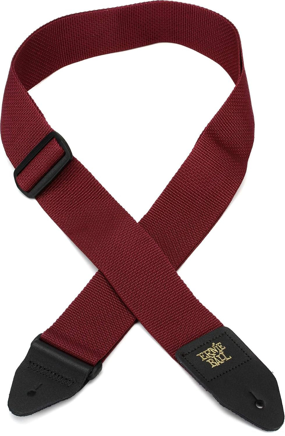 Ernie Ball Polypro Guitar Strap, Burgundy (P04047)