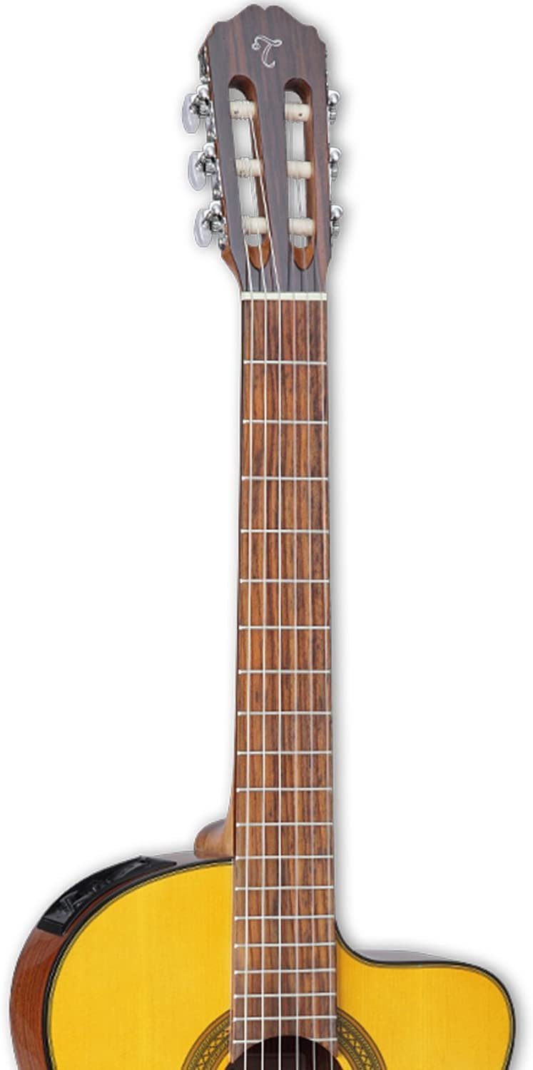Takamine 6 String Solid-Body Electric Guitar, Right Handed, Natural (GC1CENAT)
