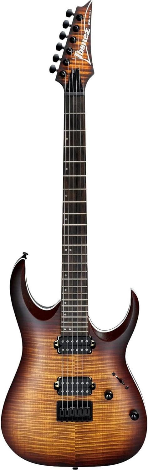 Ibanez RGA42FM Elec Gtr Dragon Eye Burst Flat