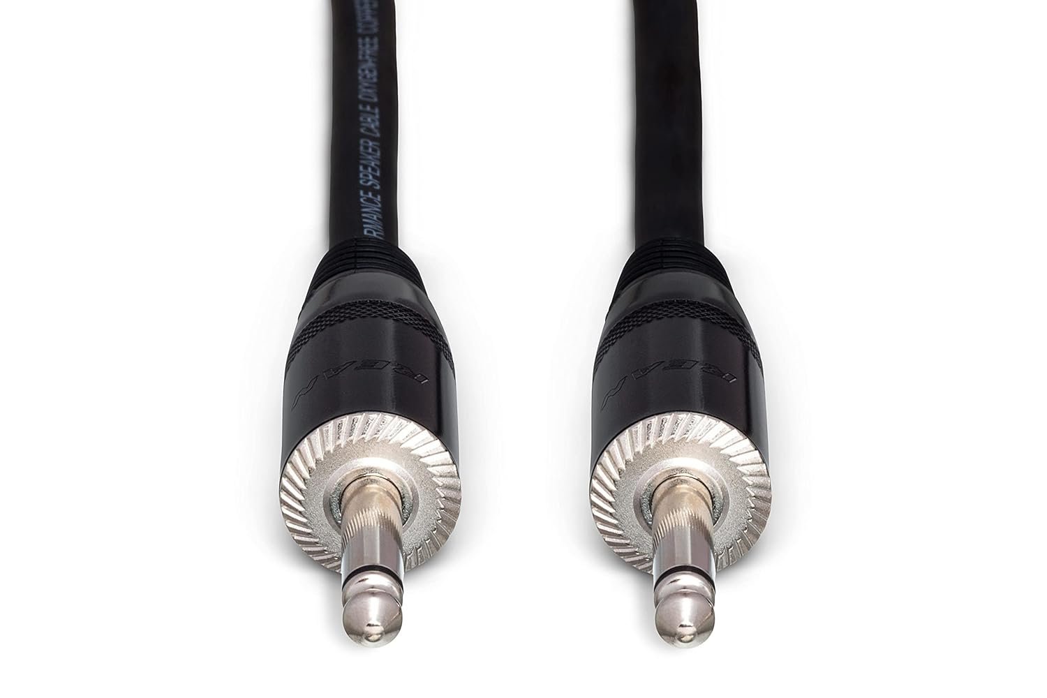 HOSA SKJ Pro Speaker Cables REAN 1/4 Inch TS - (50 Feet) (Black)
