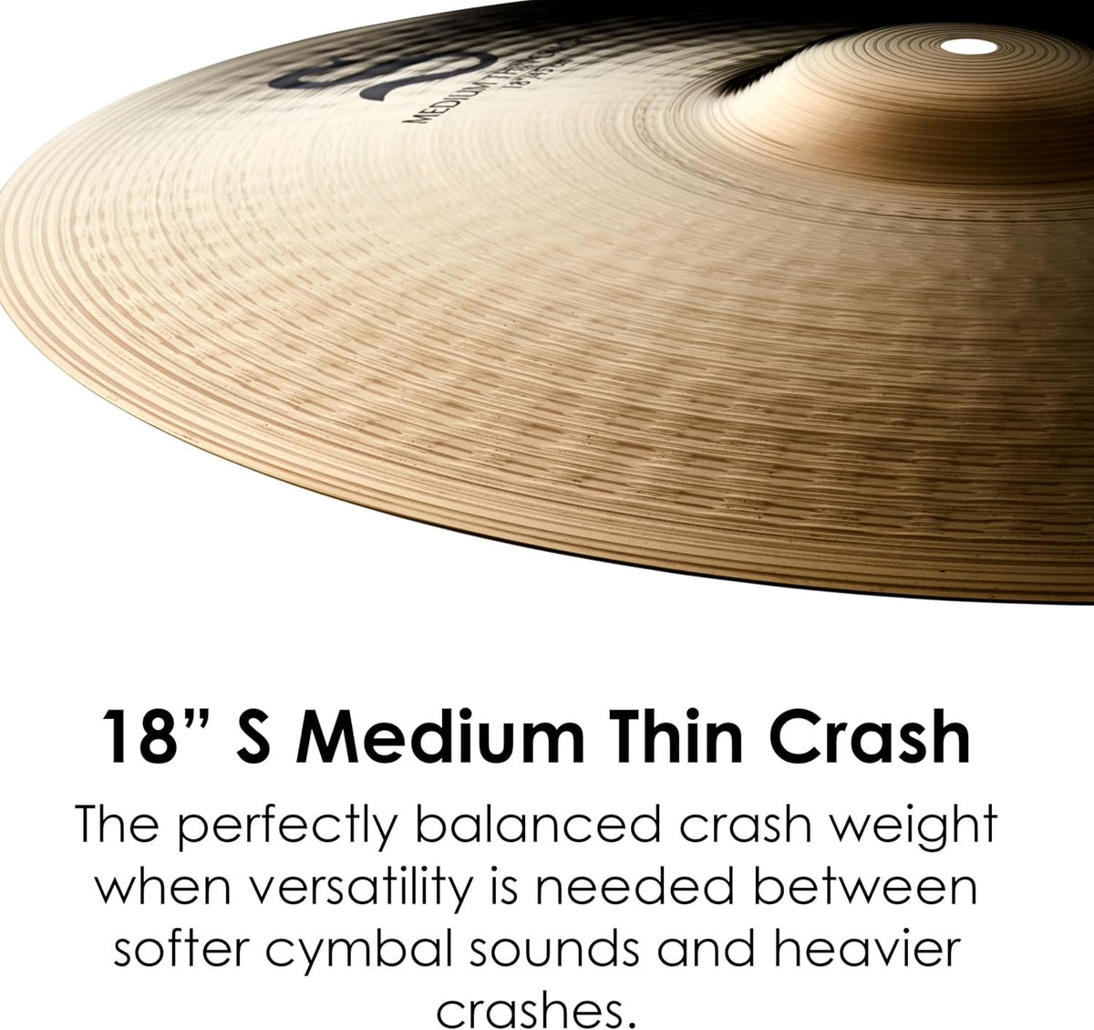 Zildjian S18MTC 18" S Medium Thin Crash Cymbal