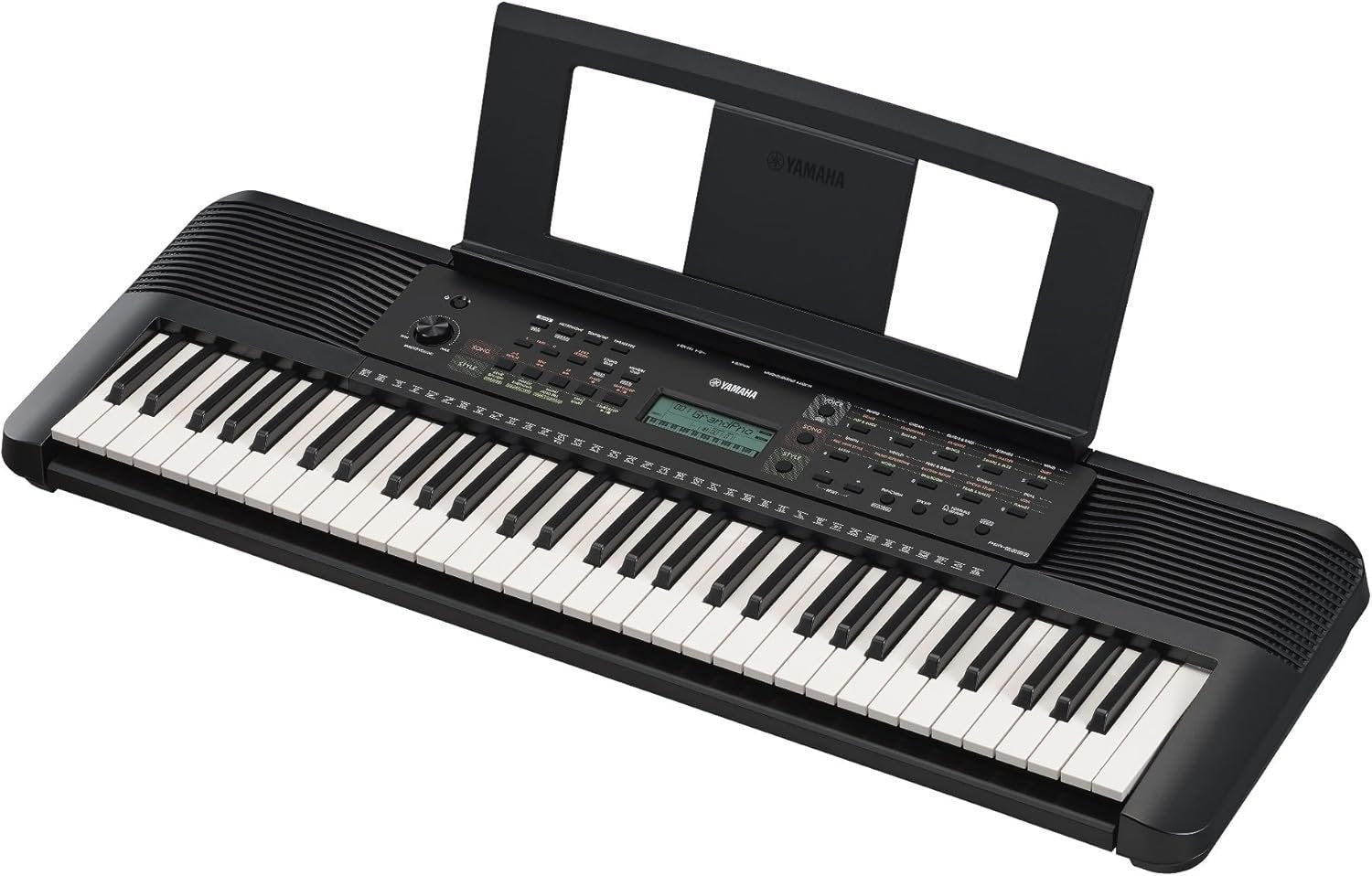 Yamaha PSR-E283 61 Key Portable Keyboard with Music Rest, Power Adapter
