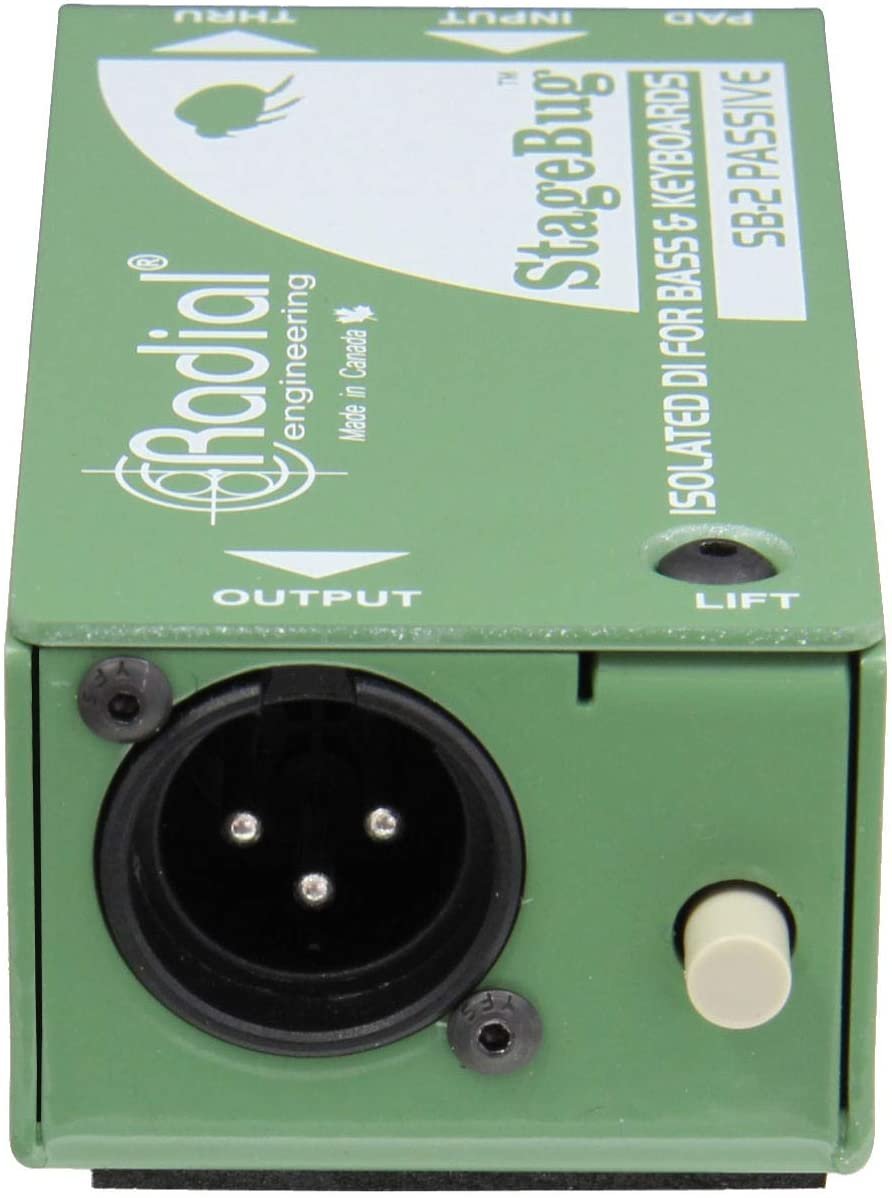 Radial StageBug SB-2 1-Channel Passive Instrument Direct Box