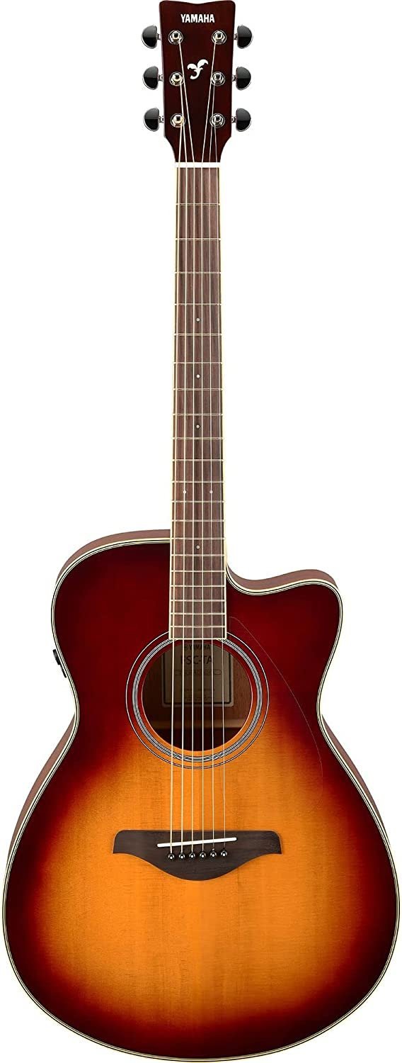 Yamaha FGC-TA Transacoustic Guitar Brown Sunburst