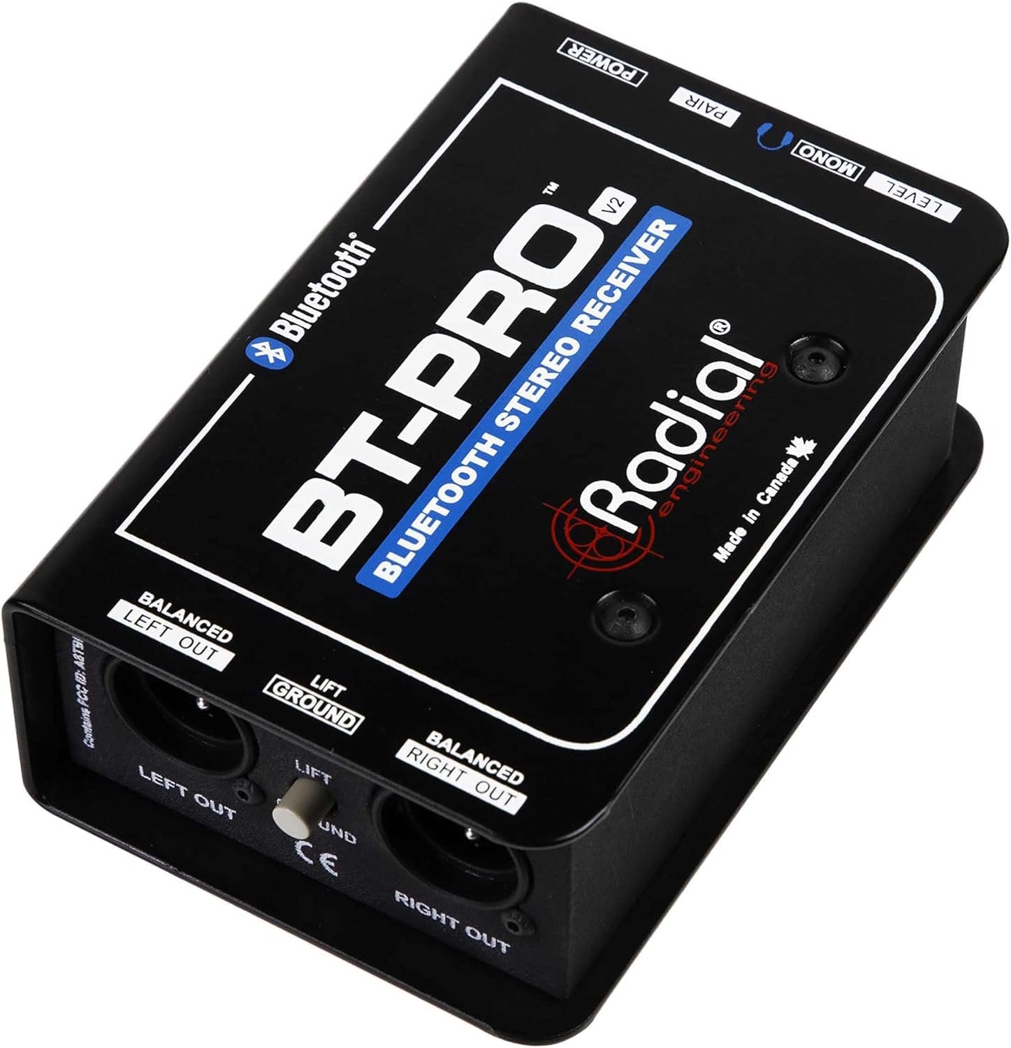 Radial BT-Pro V2 2-Channel Active Direct Box and Bluetooth Receiver