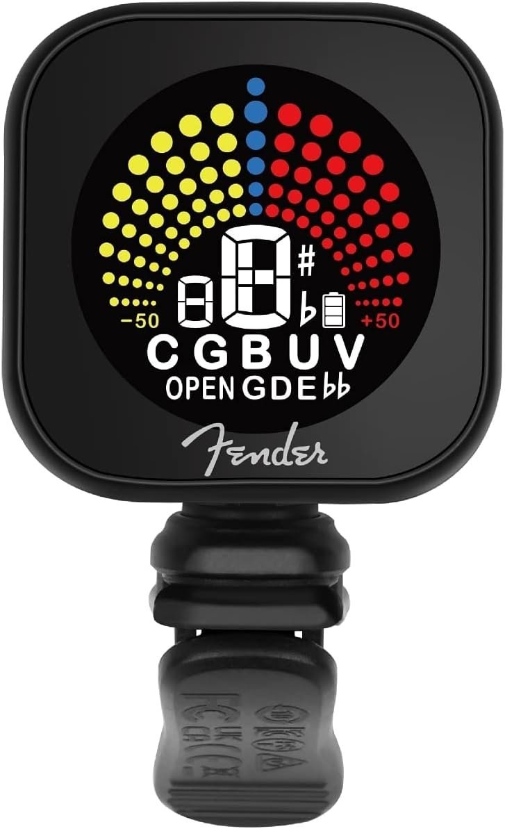 Fender Flash 2.0 Rechargeable Tuner, Black