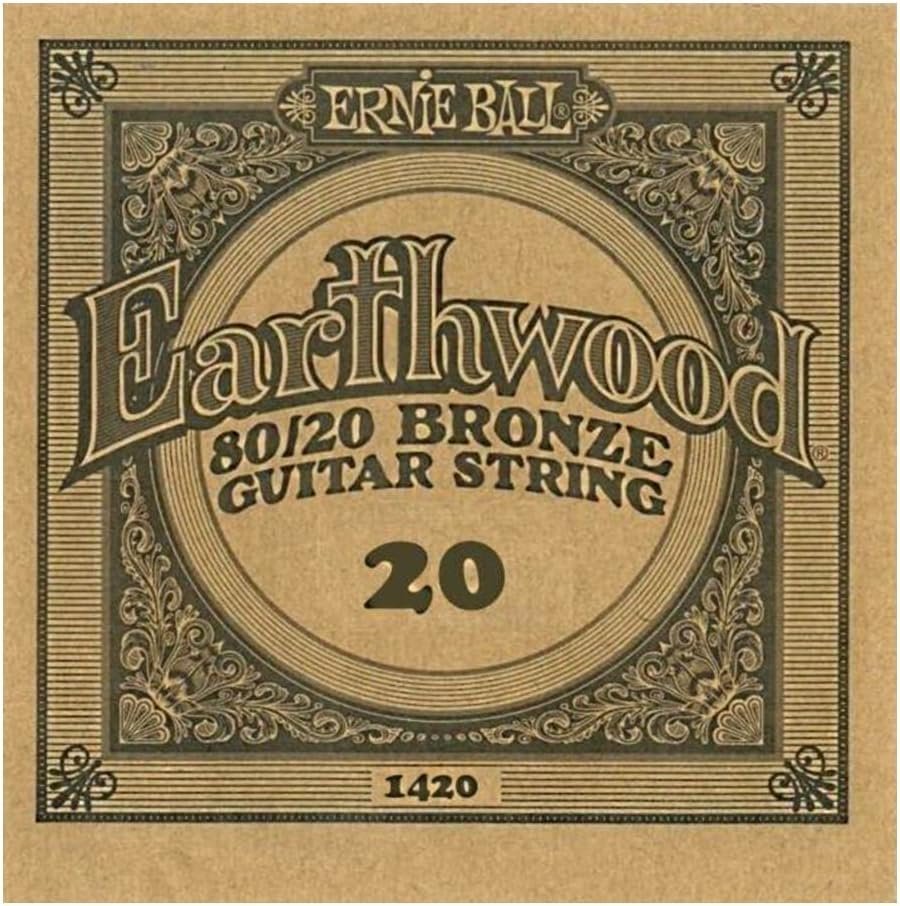 Ernie Ball Earthwood 80/20 Bronze Guitar String (P01420)