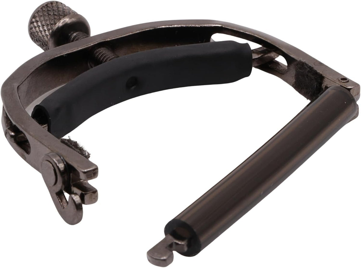 Paige 6-String Acoustic Guitar Capo, Smokey Black Finish
