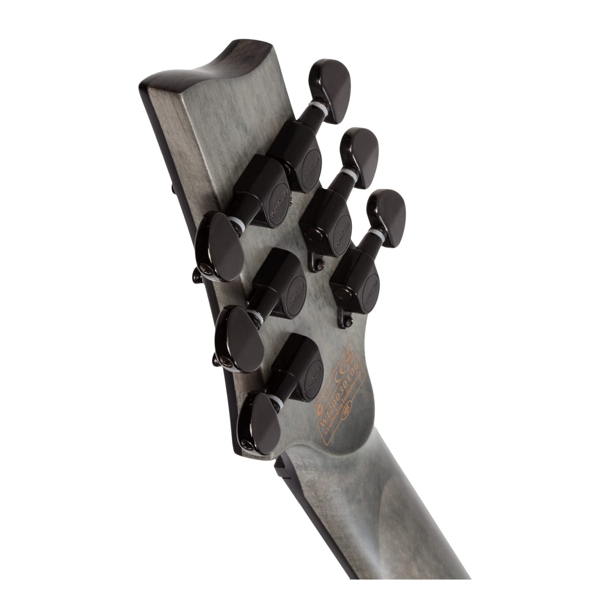 Schecter Omen Elite-6 Electric Guitar - See Thru Blue Burst