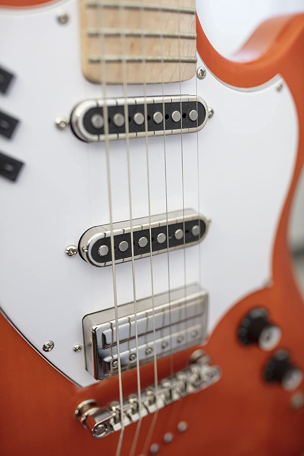 Guild Surfliner Solidbody Electric Guitar - Sunset Orange