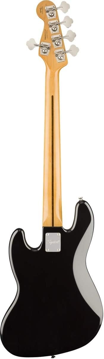 Squier Classic Vibe 70s 5-String Jazz Bass, Black, Maple Fingerboard
