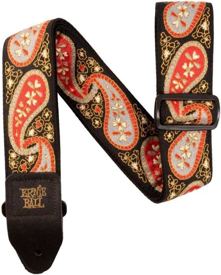 Ernie Ball Jacquard Guitar Strap, Midnight Paisley (P04696)