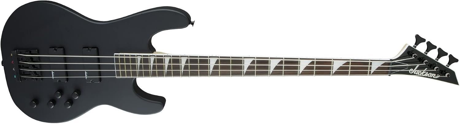 Jackson JS Series Concert Bass JS3, Satin Black, Amaranth Fingerboard