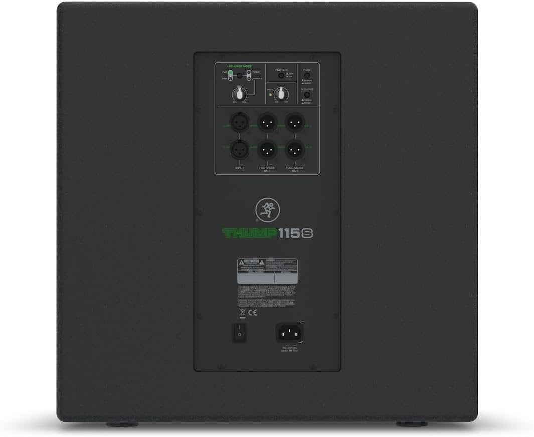 Mackie Thump115S 1,400-watt 15-inch Powered Subwoofer