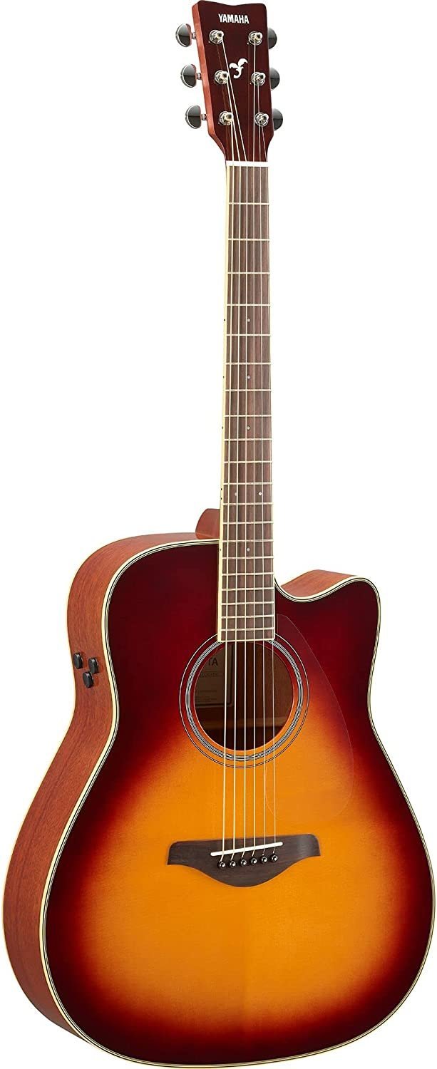 Yamaha FGC-TA Transacoustic Guitar Brown Sunburst