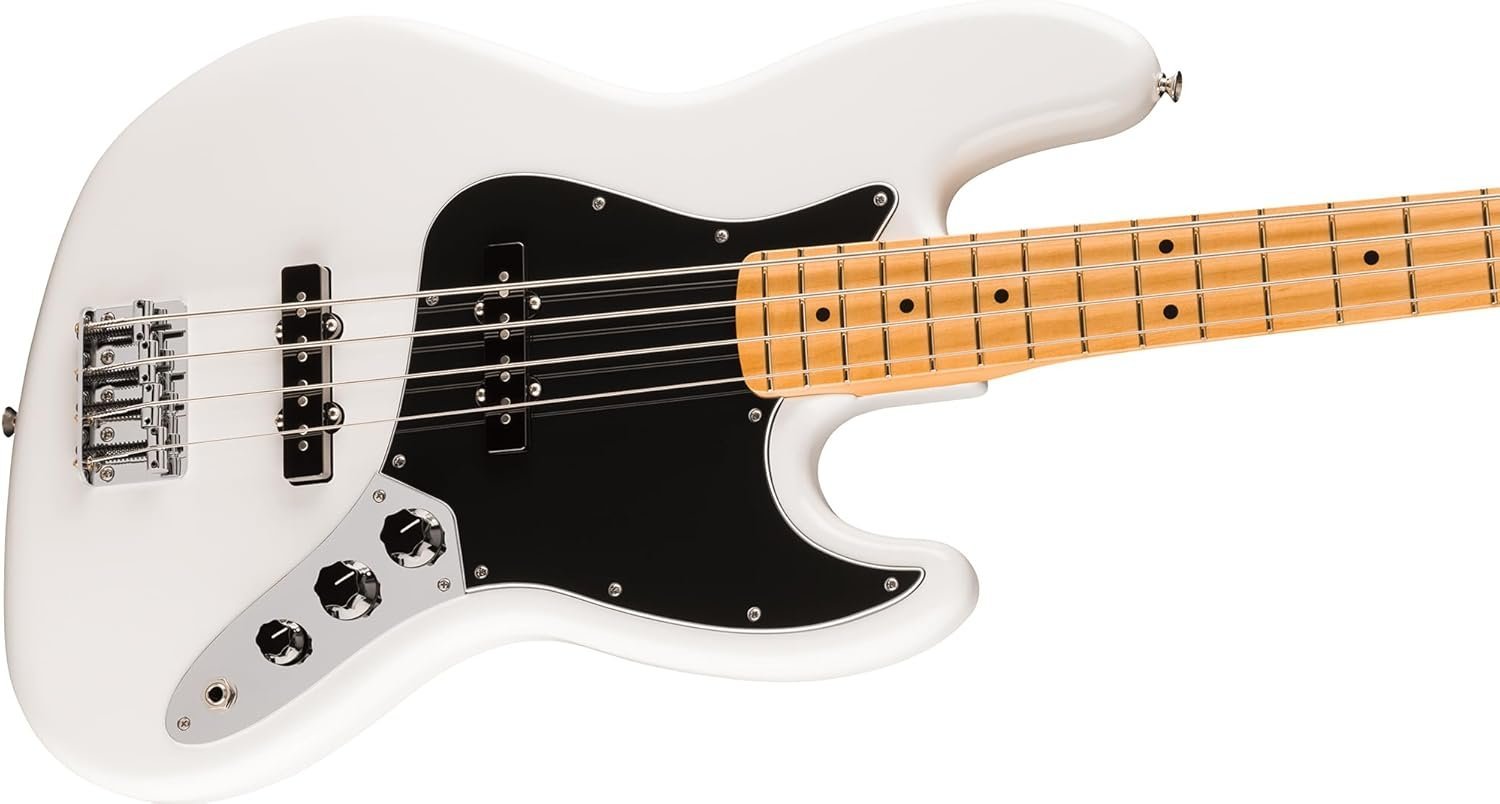 Fender Player II Jazz Bass - Polar White with Maple Fingerboard