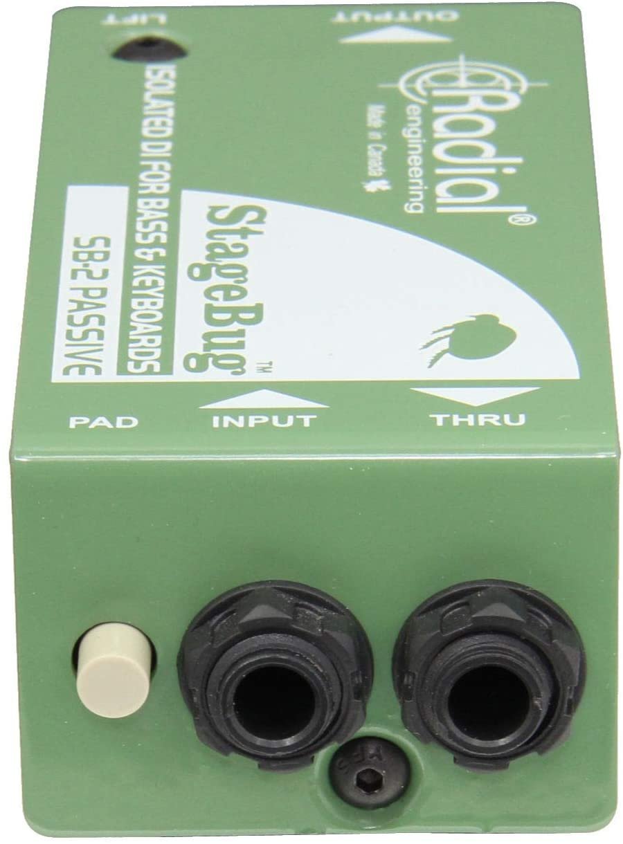 Radial StageBug SB-2 1-Channel Passive Instrument Direct Box