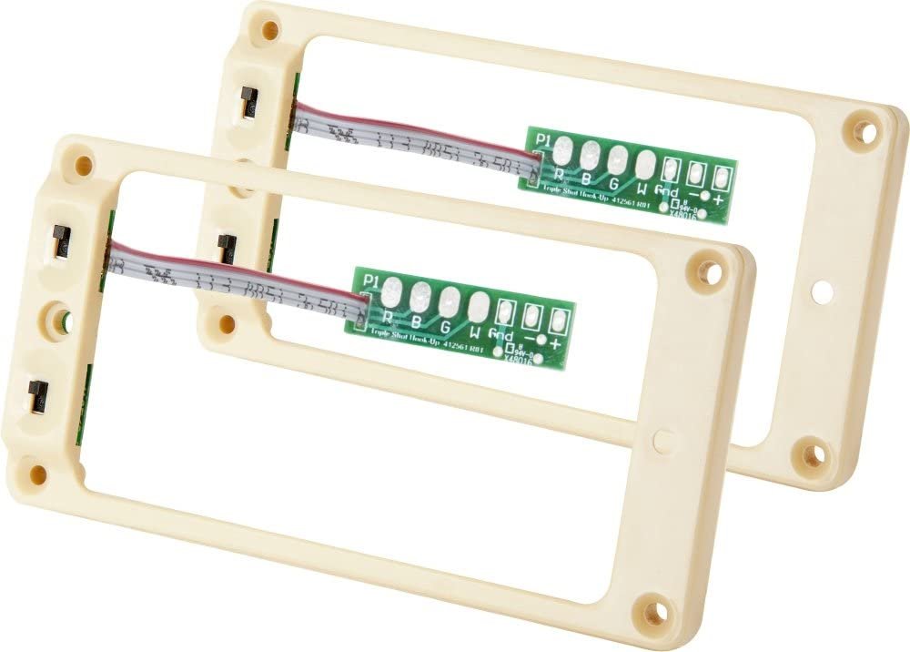 Seymour Duncan TS-1s Triple Shot Flat Pickup Mounting Ring Set Cream