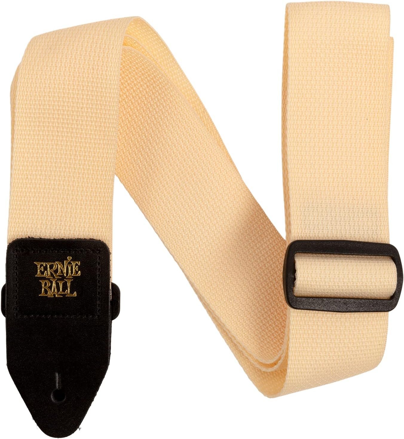 Ernie Ball Polypro Guitar Strap, Cream (P05354)