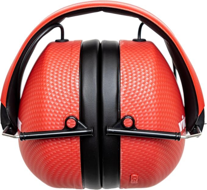 Vic Firth Bluetooth Isolation Headphones, Red (VXHP0012)