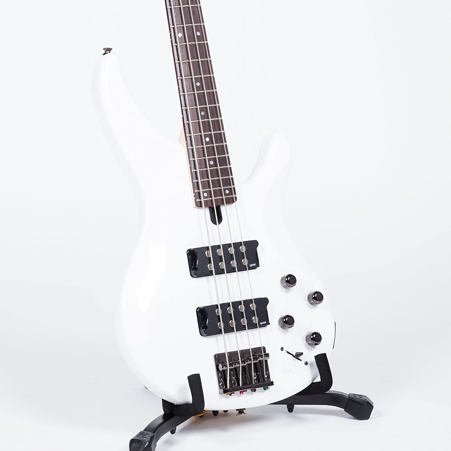 Yamaha 4 String Bass Guitar, Right Handed, White, (TRBX304 WH)