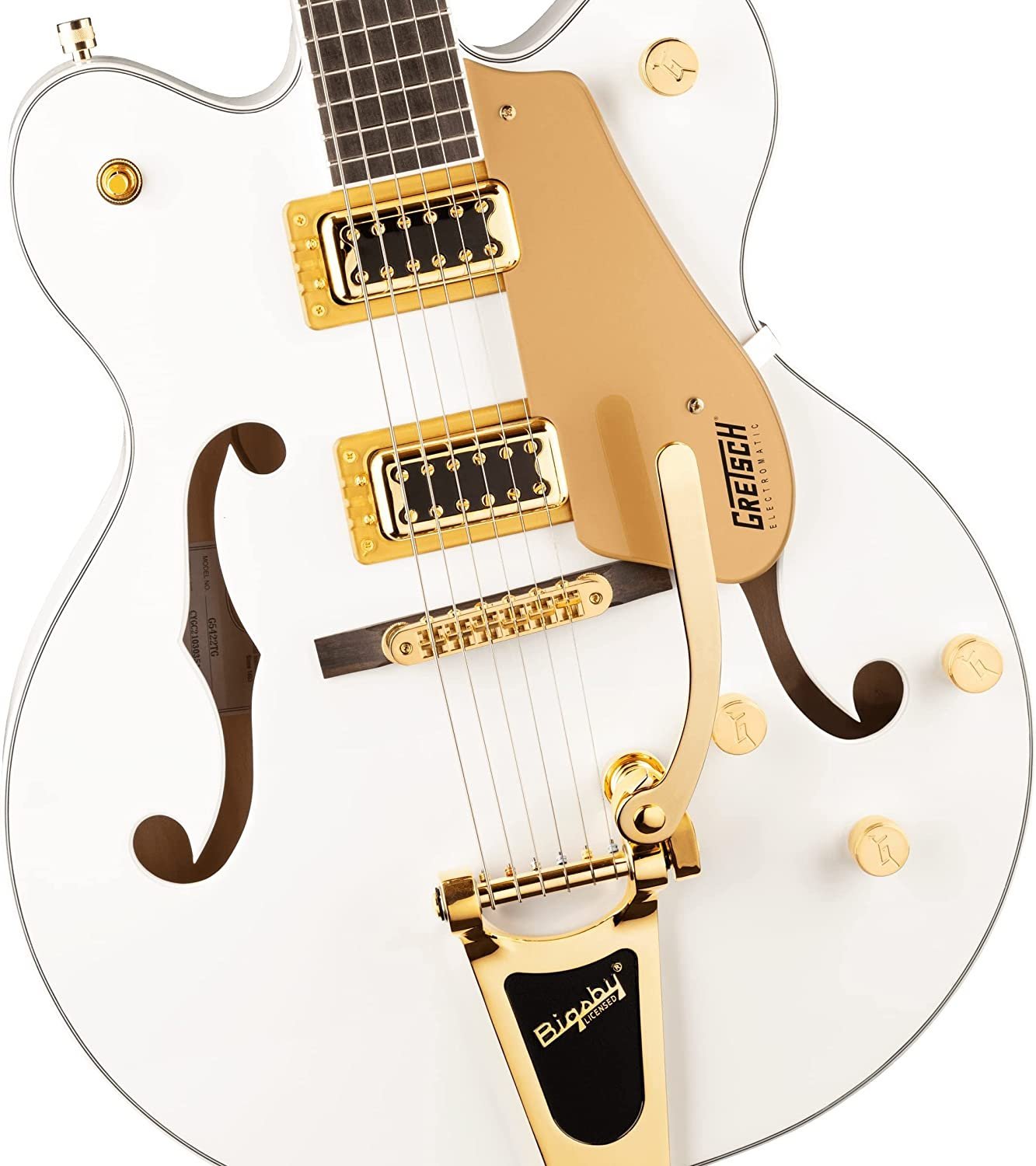 Gretsch G5422TG Electromatic Classic Hollowbody Double-Cut with Bigsby - Snowcrest White