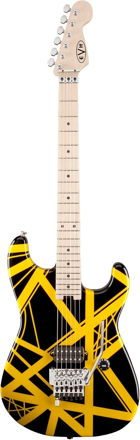 EVH Striped Series - Black with Yellow Stripes