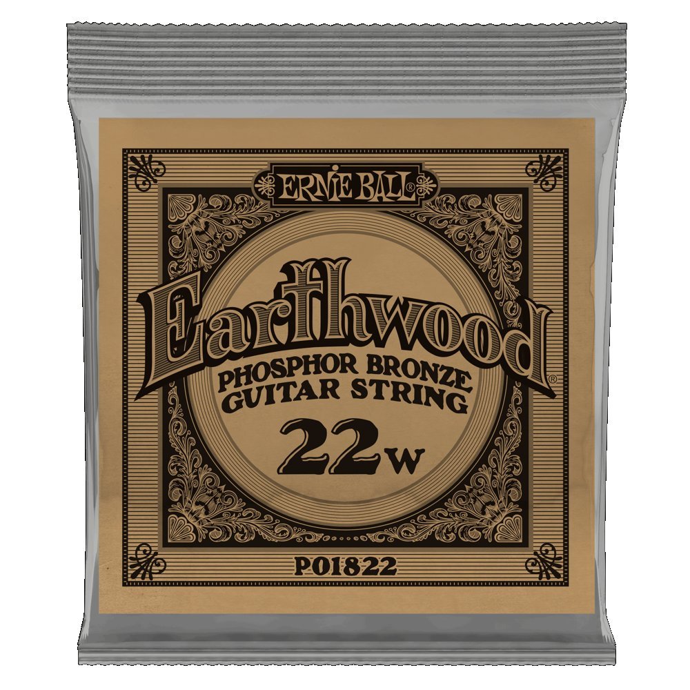 Ernie Ball .022W Gauge Phosphor Bronze Single String