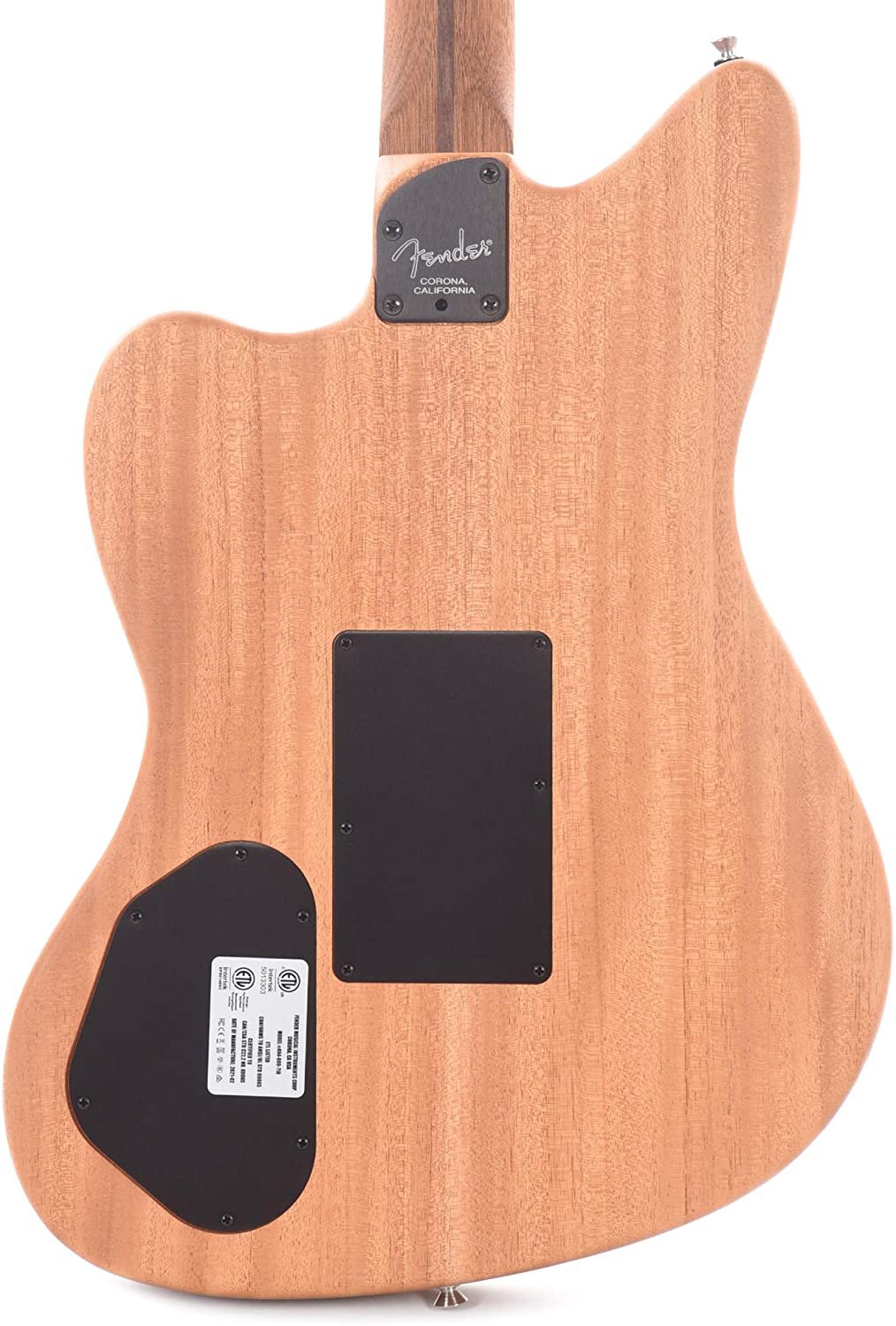 Fender American Acoustasonic Jazzmaster Natural Ebony Fingerboard