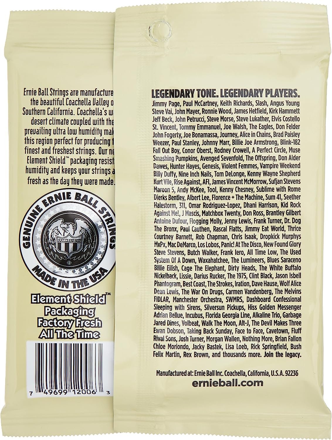 Ernie Ball Earthwood Extra Light 80/20 Bronze Acoustic Guitar Strings, 10-50 Gauge (P02006)