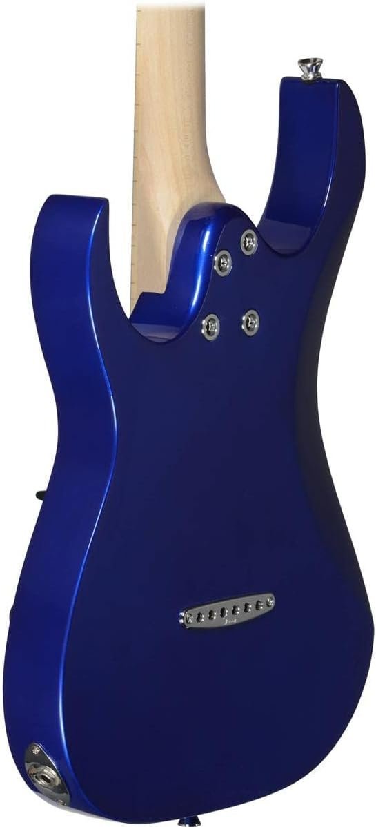 Ibanez 6 String Solid-Body Electric Guitar, Right, Jewel Blue (GRGM21MJB)