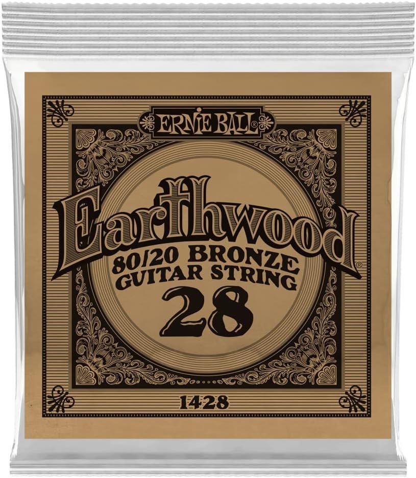 Ernie Ball Acoustic Guitar Strings (P01428) Single String
