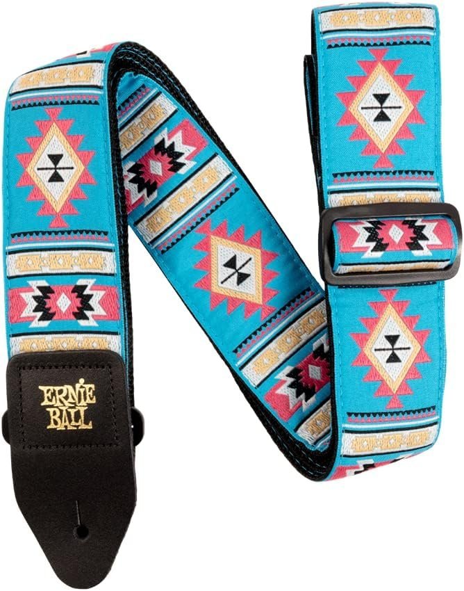 Ernie Ball Jacquard Guitar Strap, Sedona Blue (P05326)