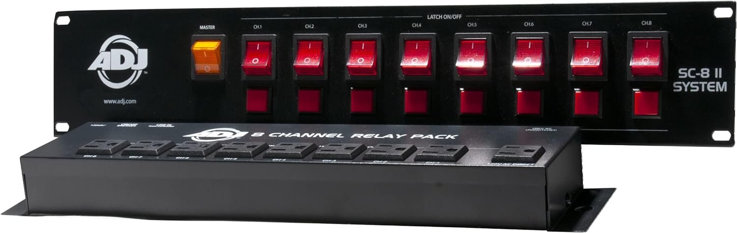 ADJ Products Sc8 II System Relay Pack System, Multicolor