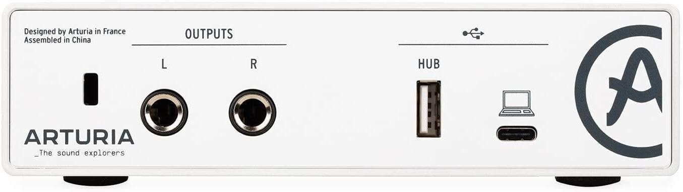 Arturia MiniFuse 1 USB-C Audio Interface, White