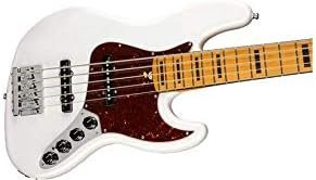 Fender American Ultra 5-String Jazz Bass, Arctic Pearl, Maple Fingerboard