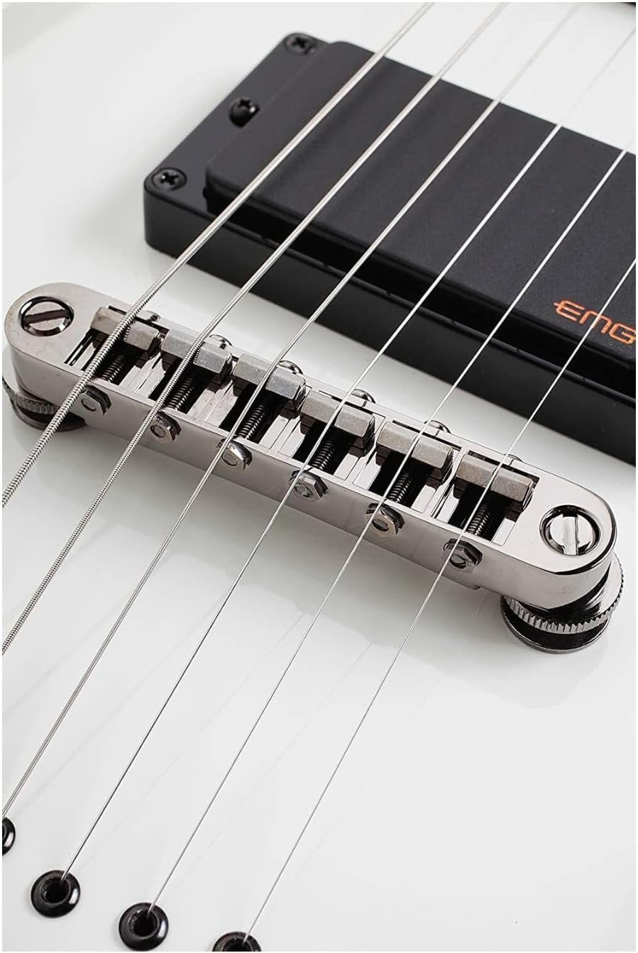 Schecter Hellraiser C-1 6-String Electric Guitar (Right Hand, Gloss White)